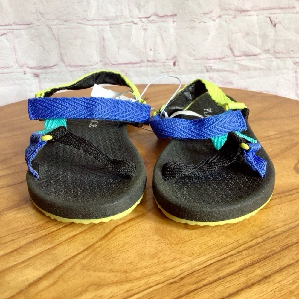 The Children's Place Multi-Color Adventure Sandals - Size 11